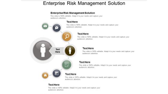 Enterprise Risk Management Solution Ppt Powerpoint Presentation Infographic Template Model Cpb