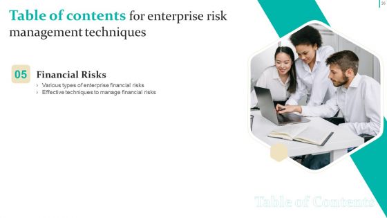 Enterprise Risk Management Techniques Ppt PowerPoint Presentation Complete Deck With Slides