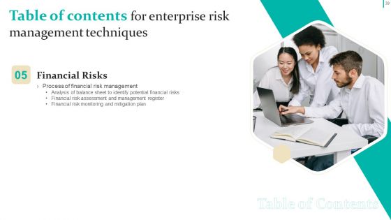 Enterprise Risk Management Techniques Ppt PowerPoint Presentation Complete Deck With Slides