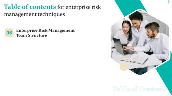 Enterprise Risk Management Techniques Ppt PowerPoint Presentation Complete Deck With Slides