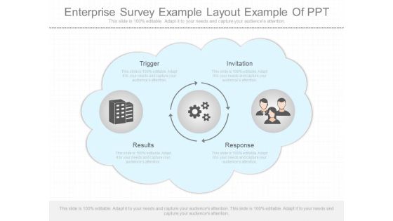 Enterprise Survey Example Layout Example Of Ppt