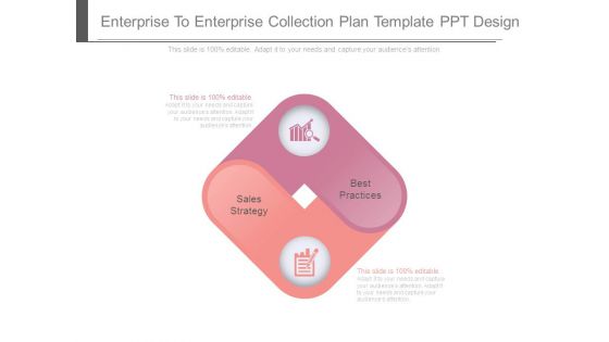 Enterprise To Enterprise Collection Plan Template Ppt Design