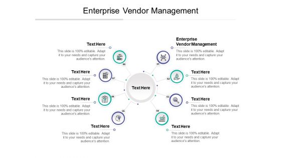 Enterprise Vendor Management Ppt PowerPoint Presentation Icon Maker Cpb