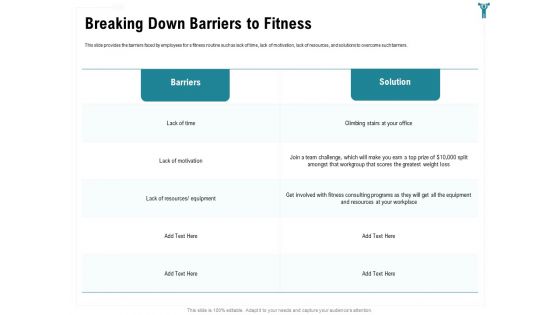 Enterprise Wellbeing Breaking Down Barriers To Fitness Portrait PDF Enterprise Wellbeing Breaking Down Barriers To Fitness Portrait PDF