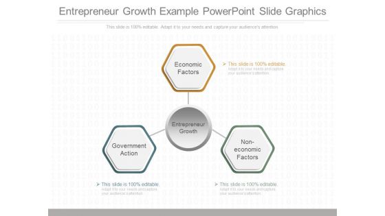 Entrepreneur Growth Example Powerpoint Slide Graphics