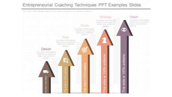 Entrepreneurial Coaching Techniques Ppt Examples Slides