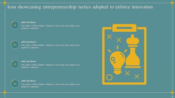 Entrepreneurship Tactics Ppt PowerPoint Presentation Complete Deck With Slides