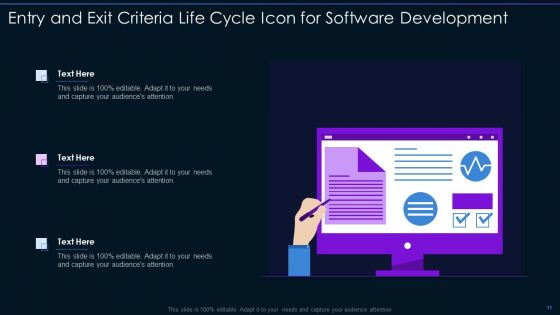 Entry And Exit Criteria For Software Testing Life Cycle Ppt PowerPoint Presentation Complete Deck With Slides