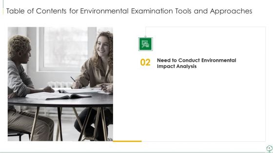 Environmental Examination Tools And Approaches Ppt PowerPoint Presentation Complete With Slides