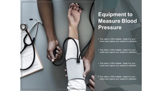 Equipment To Measure Blood Pressure Ppt PowerPoint Presentation Professional Demonstration