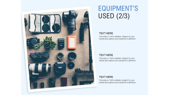 Equipments Used Technology Marketing Ppt PowerPoint Presentation Inspiration Gridlines
