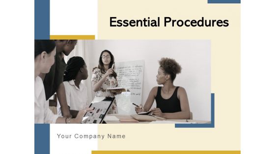 Essential Procedures Strategic Planning Ppt PowerPoint Presentation Complete Deck