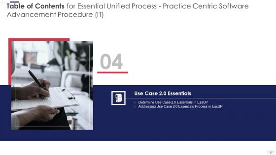 Essential Unified Process Practice Centric Software Advancement Procedure IT Ppt PowerPoint Presentation Complete Deck With Slides