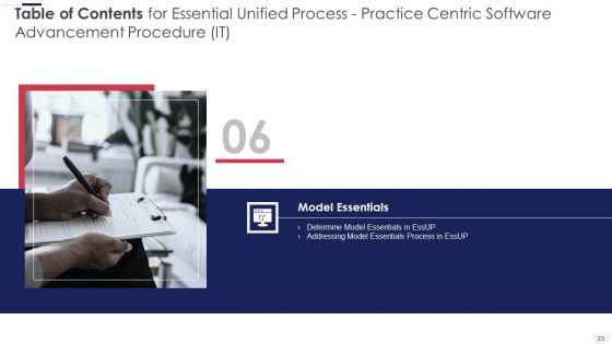 Essential Unified Process Practice Centric Software Advancement Procedure IT Ppt PowerPoint Presentation Complete Deck With Slides