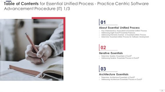 Essential Unified Process Practice Centric Software Advancement Procedure IT Ppt PowerPoint Presentation Complete Deck With Slides
