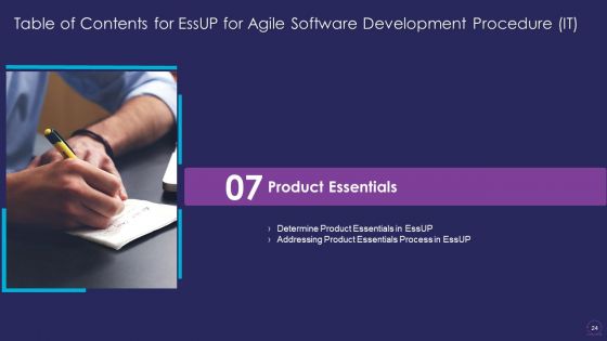 Essup For Agile Software Development Procedure IT Ppt PowerPoint Presentation Complete Deck