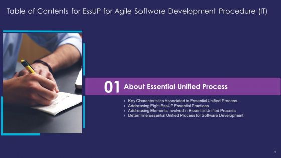 Essup For Agile Software Development Procedure IT Ppt PowerPoint Presentation Complete Deck