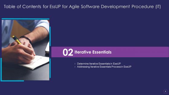 Essup For Agile Software Development Procedure IT Ppt PowerPoint Presentation Complete Deck