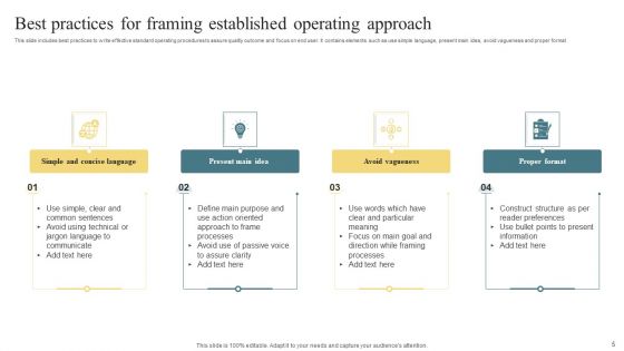 Established Operating Approach Ppt PowerPoint Presentation Complete With Slides