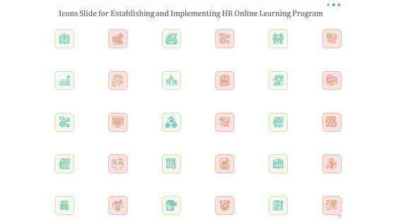 Establishing And Implementing HR Online Learning Program Ppt PowerPoint Presentation Complete Deck With Slides