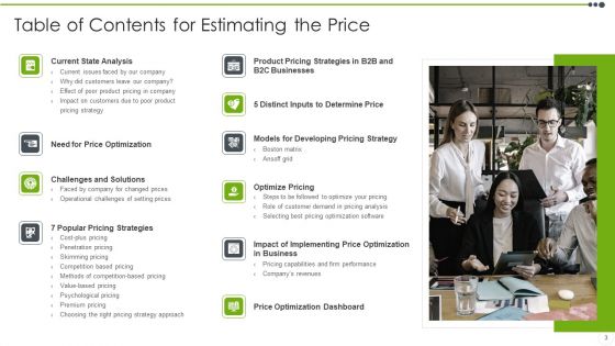 Estimating The Price Ppt PowerPoint Presentation Complete With Slides