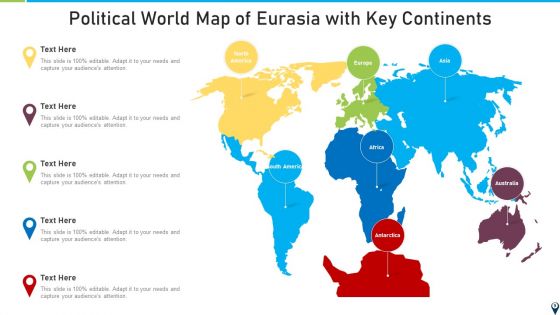 Eurasia Map Continent Boundary Key Continents Ppt PowerPoint Presentation Complete Deck With Slides