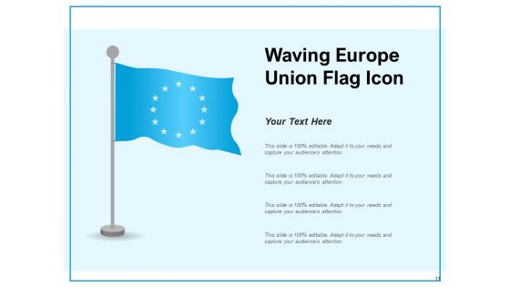 Europe National Flag Clear Sky Cloudy Sky Ppt PowerPoint Presentation Complete Deck