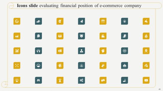Evaluating Financial Position Of E Commerce Company Ppt PowerPoint Presentation Complete Deck With Slides