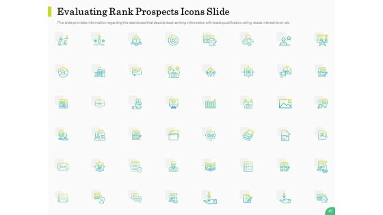 Evaluating Rank Prospects Ppt PowerPoint Presentation Complete Deck With Slides