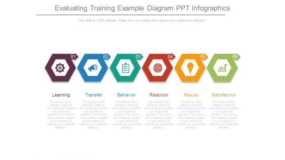 Evaluating Training Example Diagram Ppt Infographics Evaluating Training Example Diagram Ppt Infographics