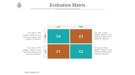 Evaluation Matrix Ppt PowerPoint Presentation Show Evaluation Matrix Ppt PowerPoint Presentation Show