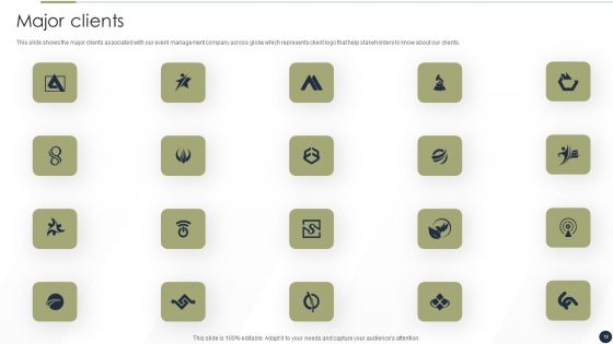 Event Management Services Company Profile Ppt PowerPoint Presentation Complete Deck With Slides