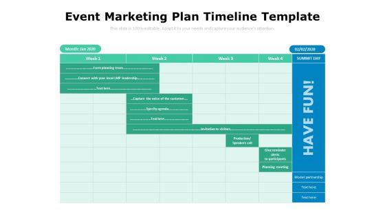 Event Marketing Plan Timeline Template Ppt PowerPoint Presentation Icon Model PDF
