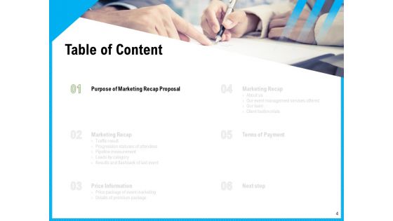 Event Marketing Recap Proposal Ppt PowerPoint Presentation Complete Deck With Slides