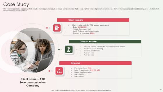Event Organizer And Coordinator Company Profile Ppt PowerPoint Presentation Complete Deck With Slides
