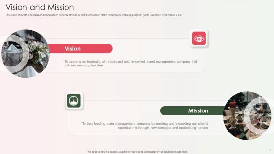 Event Organizer And Coordinator Company Profile Ppt PowerPoint Presentation Complete Deck With Slides