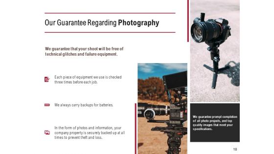 Event Photography Contract Template Ppt PowerPoint Presentation Complete Deck With Slides