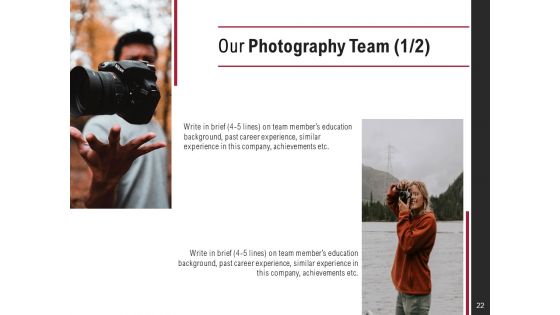 Event Photography Contract Template Ppt PowerPoint Presentation Complete Deck With Slides