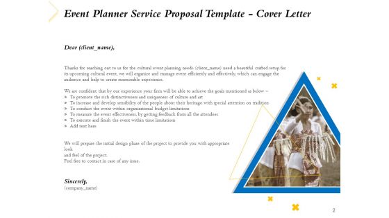 Event Planner Service Proposal Template Ppt PowerPoint Presentation Complete Deck With Slides