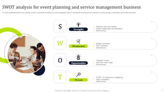 Event Planning And Service Management Business Ppt PowerPoint Presentation Complete Deck With Slides