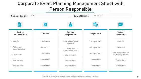 Event Planning Management Supply Chain Rate Quantity Ppt PowerPoint Presentation Complete Deck With Slides