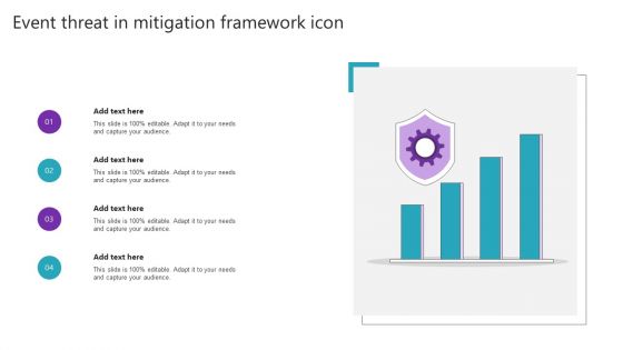 Event Threat In Mitigation Framework Icon Elements PDF Event Threat In Mitigation Framework Icon Elements PDF