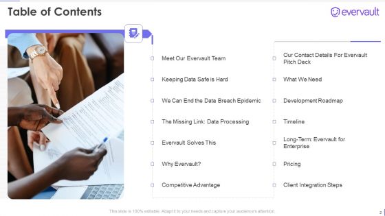 Evervault Capital Investment Elevator Pitch Deck Ppt PowerPoint Presentation Complete Deck With Slides