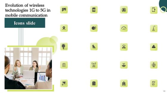 Evolution Of Wireless Technologies 1G To 5G In Mobile Communication Ppt PowerPoint Presentation Complete Deck With Slides