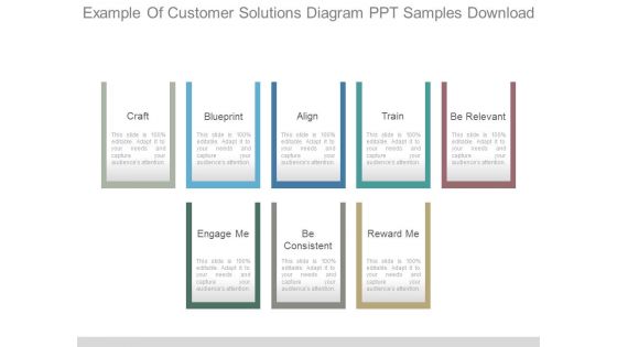 Example Of Customer Solutions Diagram Ppt Samples Download