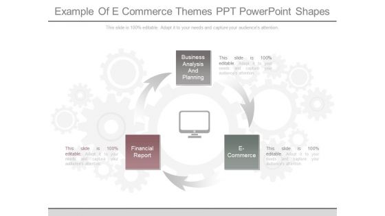 Example Of E Commerce Themes Ppt Powerpoint Shapes