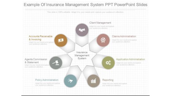 Example Of Insurance Management System Ppt Powerpoint Slides