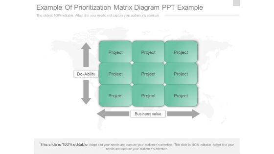 Example Of Prioritization Matrix Diagram Ppt Example Example Of Prioritization Matrix Diagram Ppt Example