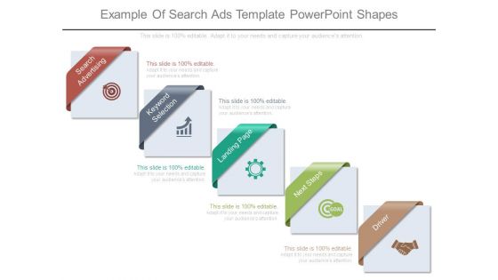 Example Of Search Ads Template Powerpoint Shapes Example Of Search Ads Template Powerpoint Shapes