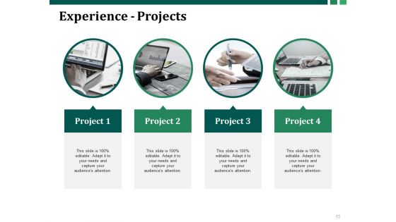 Example Presentation About Yourself Ppt PowerPoint Presentation Complete Deck With Slides